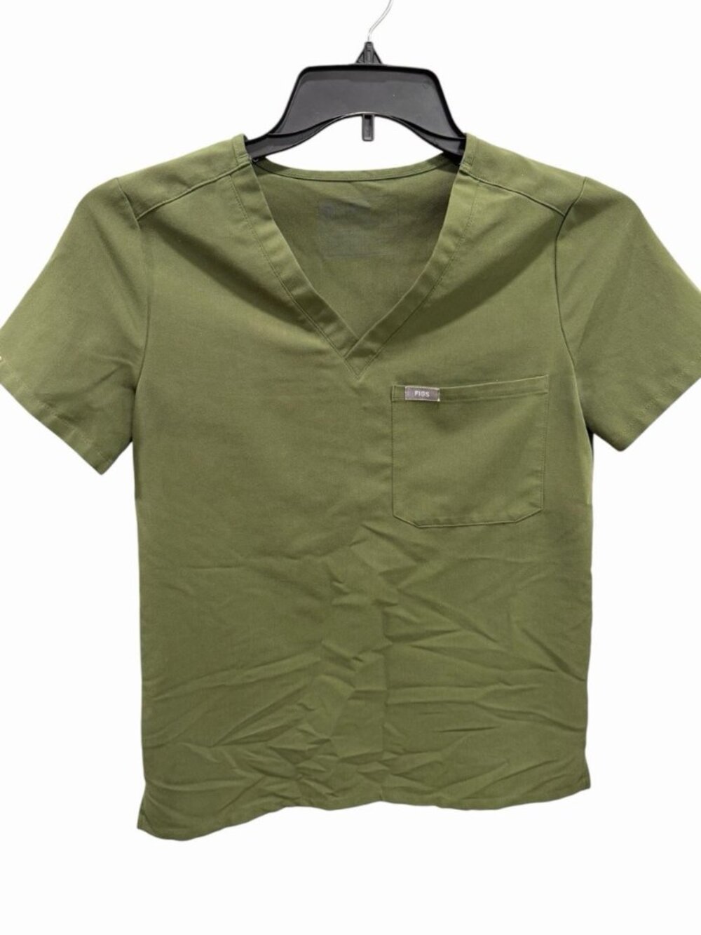 FIGS Women's XS Scrub Top Medical Uniform Hospital Nurse PO#2043